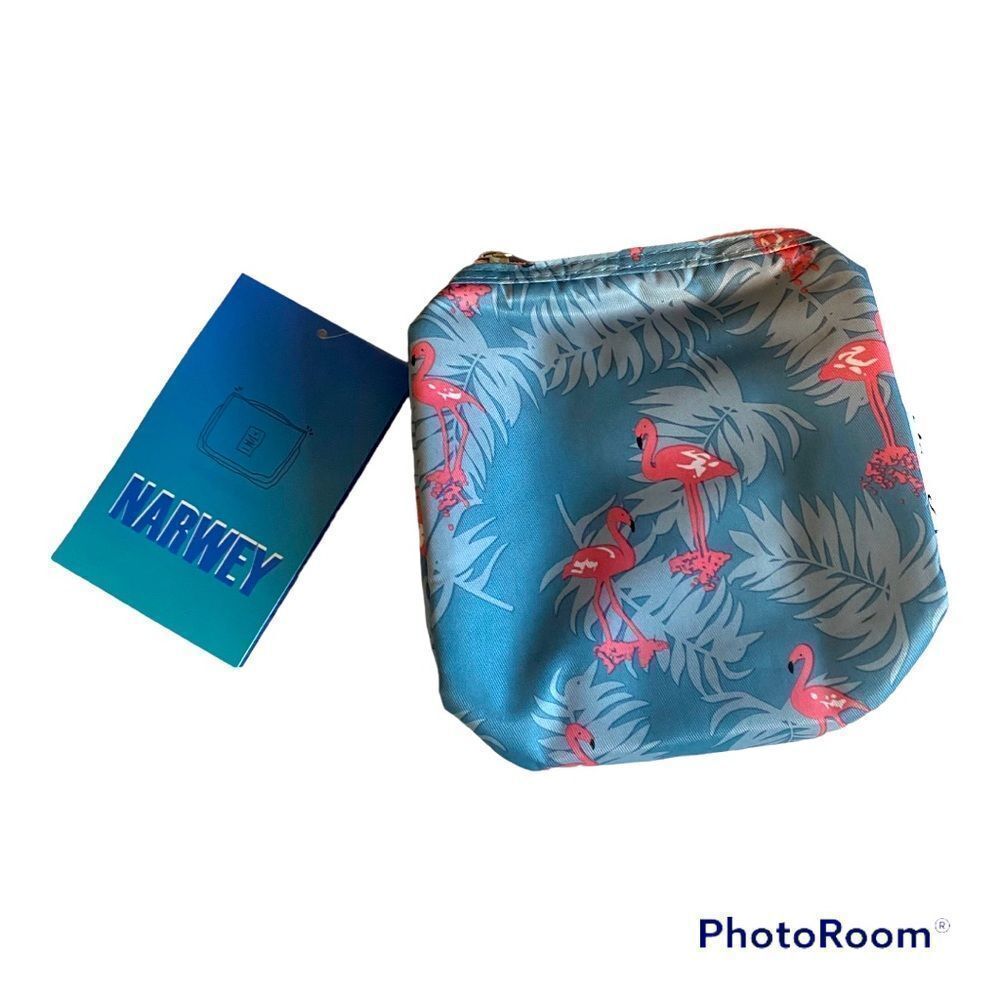 Narwey Flamingo Makeup Bag NWT